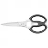 WMF Kitchen scissors, Black, Stainless steel