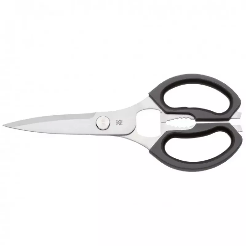 WMF Kitchen scissors, Black, Stainless steel