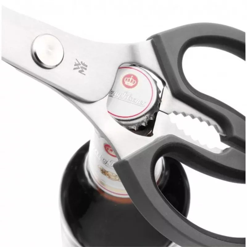 WMF Kitchen scissors, Black, Stainless steel