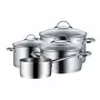WMF Provence Plus pot set 4 pcs, stainless steel