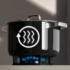 WMF 05.1869.5290 saucepan Black