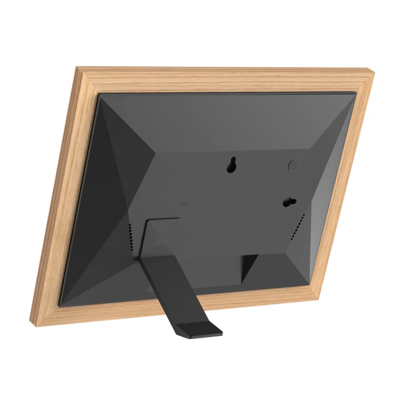 Braun DigiFrame 10B digital photo frame Black, Wood 25.6 cm (10.1 inch) Touchscreen Wi-Fi