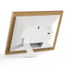 Braun DigiFrame 10W digital photo frame White, Wood 25.6 cm (10.1 inch) Touchscreen Wi-Fi