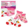 BABY born Socks 2 assorted 43cm Doll socks