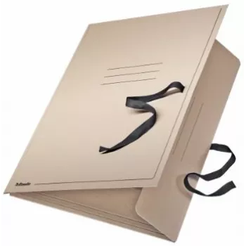 Esselte 3-Flap Folder Hercules A2, A2, Carton, Grey, 2.5 cm