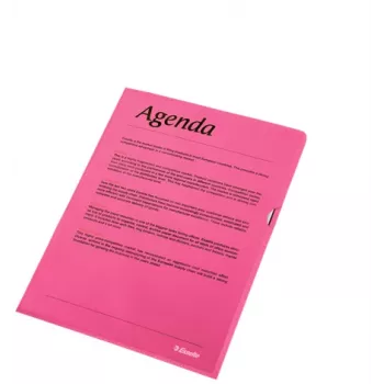 Esselte Folder 105my A4 Box of 100, A4, Polypropylene (PP), Red, Portrait, 220 mm, 1 mm
