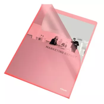 Esselte Folder 105my A4 Box of 100, A4, Polypropylene (PP), Red, Portrait, 220 mm, 1 mm