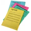 Esselte Folder 105my A4 Box of 100, A4, Polypropylene (PP), Red, Portrait, 220 mm, 1 mm
