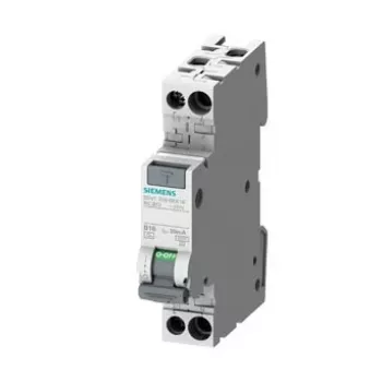 Siemens 5SV1316-7KK16 circuit breaker Residual-current device with overcurrent protection (RCBO) Type A 1P+N