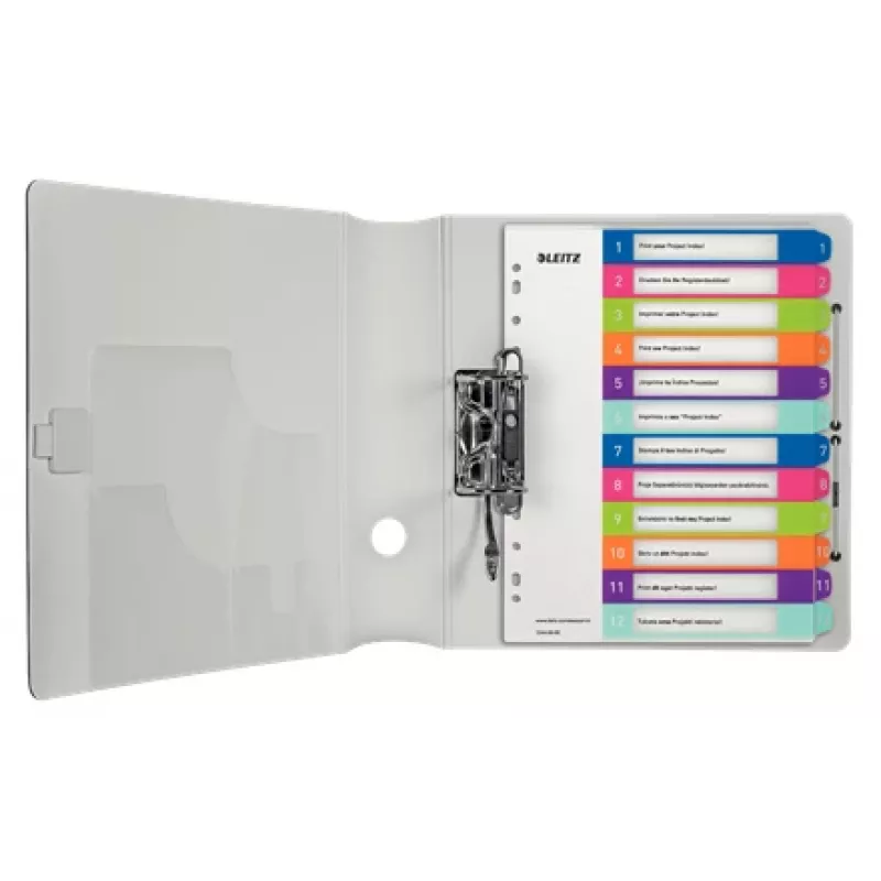 Esselte 1244-00-00 Numeric tab index Polypropylene (PP) Multicolour