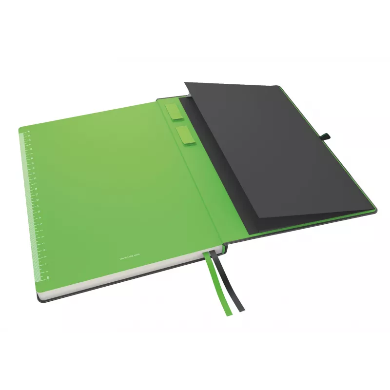 Leitz Notebook Complete A4 Ruled 96 gram 80 sheet, Black, A4, Hardcover