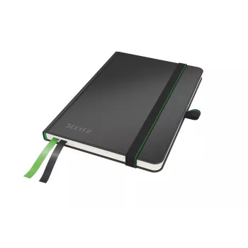 Leitz Notebook Complete A6 Ruled 96 gram 80 sheet, Black, A6, Hardcover