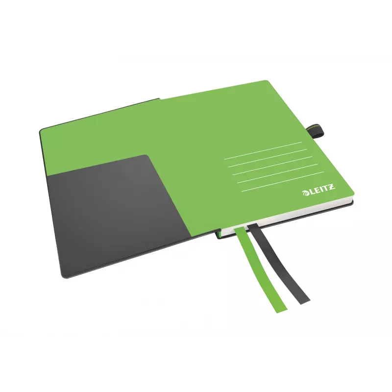 Leitz Notebook Complete A6 Ruled 96 gram 80 sheet, Black, A6, Hardcover