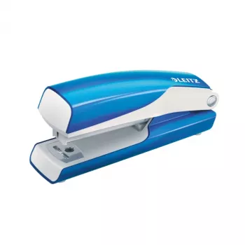 Leitz NeXXt WOW Metal Mini Stapler, 10 sheets, Blue, White, P2, Metal, 80 g/m², 3.5 cm