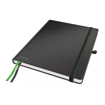 Leitz Notebook Complete iPad size Ruled 96 gram 80 sheet, Black, Hardcover