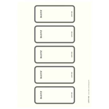 Leitz Spine Labels PC printable for WOW Lever Arch Files 80 mm