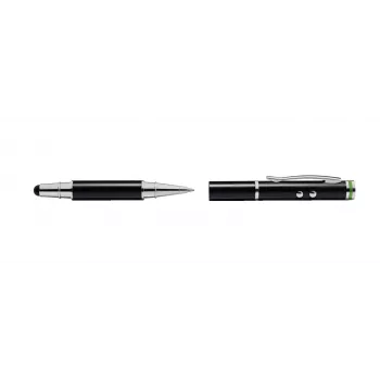 Leitz Stylus pens 4 in one Complete for touchscreen devices, Universal, Any brand, Black, iPad, Brass, Silicone, LR41