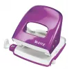 Leitz NeXXt Hole Punch WOW 5008 Metal 2-hole / 30sheets, 30 sheets, Purple, Metal, 8 cm, 5.5 mm, A5