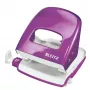 Leitz NeXXt Hole Punch WOW 5008 Metal 2-hole / 30sheets, 30 sheets, Purple, Metal, 8 cm, 5.5 mm, A5
