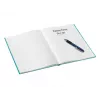 Leitz Notebook WOW A4 Ruled with hardcover 90g/80sheets, Pattern, Blue, A4, 80 sheets, 80 g/m², Lined paper