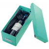 Leitz Click & Store WOW CD Storage Box, Turquoise, Carton, 143 mm, 352 mm, 136 mm, 440 g