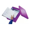 Leitz Click & Store WOW Medium Storage Box, Purple, Carton, 16.7 L, 281 mm, 200 mm, 265 x 335 x 188 mm