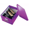 Leitz Click & Store WOW Medium Storage Box, Purple, Carton, 16.7 L, 281 mm, 200 mm, 265 x 335 x 188 mm