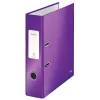 Leitz Lever Arch File 180° WOW POB/Laminated A4/80mm, A4, Carton, Purple, 600 sheets, 80 g/m², 8 cm