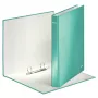 Leitz Ringbinder WOW Laminated A4+ 2DR/25mm, A4, Carton, Blue, White, 250 sheets, 80 g/m²