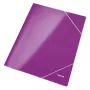 Leitz 3-Flap Folder WOW Card/POB A4, A4, Polypropylene (PP), Violet, 250 sheets, 80 g/m², Paper
