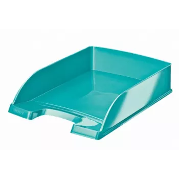 Leitz Letter tray WOW, Plastic, Blue, A4, Envelope, Letter, Note, Paper, 242 x 330 x 60 mm, 255 x 357 x 70 mm
