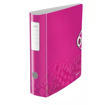 Leitz Lever Arch File Active PP WOW A4/80mm, A4, Polyfoam, Rose, 500 sheets, 80 g/m², 8.2 cm