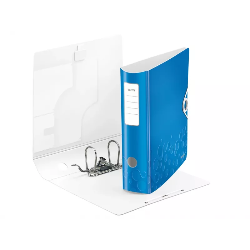 Leitz Lever Arch File Active PP WOW A4/80mm, A4, Polyfoam, Blue, 500 sheets, 80 g/m², 8.2 cm