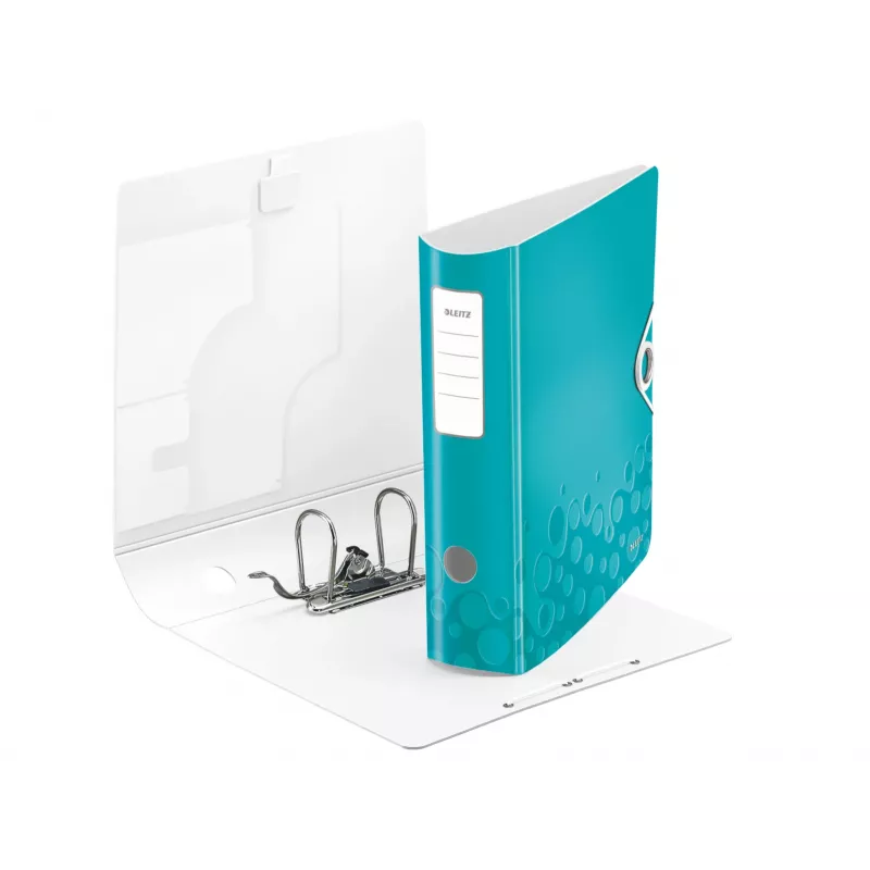 Leitz Lever Arch File Active PP WOW A4/80mm, A4, Polyfoam, Turquoise, 500 sheets, 80 g/m², 8.2 cm