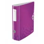 Leitz Lever Arch File Active PP WOW A4/80mm, A4, Polyfoam, Violet, 500 sheets, 80 g/m², 8.2 cm