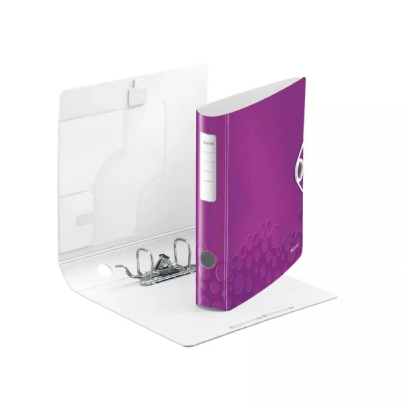 Leitz Lever Arch File Active PP WOW A4/65mm, A4, Polyfoam, Purple, 350 sheets, 80 g/m², 6.5 cm