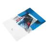 Leitz 3-Flap Folder WOW PP A4, A4, Polypropylene (PP), Blue, Metallic, Portrait, 150 sheets, 235 mm