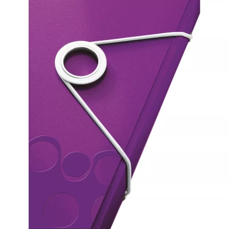 Leitz 3-Flap Folder WOW PP A4, A4, Polypropylene (PP), Metallic, Purple, Portrait, 150 sheets, 235 mm