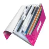 Leitz Project File WOW PP, Conventional file folder, A4, Polypropylene (PP), Metallic, Pink, 200 sheets, 254 mm