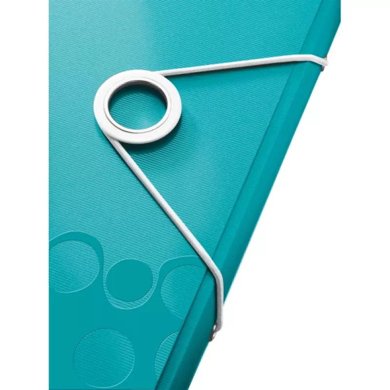 Leitz Project File WOW PP, Conventional file folder, A4, Polypropylene (PP), Turquoise, 200 sheets, 254 mm