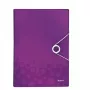 Leitz Project File WOW PP, A4, Polypropylene (PP), Purple, 200 sheets, 254 mm, 38 mm