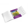 Leitz Divider Book WOW PP 6 tabs, A4, Polypropylene (PP), Metallic, Purple, 200 sheets, 260 mm, 17 mm