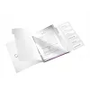 Leitz Divider Book WOW PP 6 tabs, A4, Polypropylene (PP), Metallic, Purple, 200 sheets, 260 mm, 17 mm