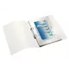 Leitz Ringbinder WOW PP A4 2RR/25mm, A4, Round ring, Polypropylene (PP), Blue, Metallic, White, 190 sheets