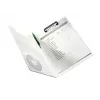 Leitz Clipboard with cover WOW, A4, Polyfoam, Purple, 75 sheets, 1 pockets, 230 mm