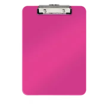 Leitz Clipboard without frontcover WOW, A4, Plastic, Pink, 80 sheets, 228 mm, 320 mm