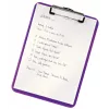 Leitz Clipboard without frontcover WOW, A4, Plastic, Purple, 80 sheets, 228 mm, 320 mm