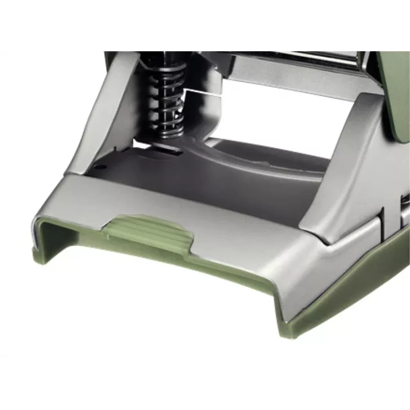 Leitz NeXXt Hole Punch Style, 2-hole 30 sheets Metal, 30 sheets, Green, Silver, Metal, 8 cm, A6, 107 mm