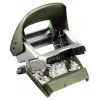 Leitz NeXXt Hole Punch Style, 2-hole 30 sheets Metal, 30 sheets, Green, Silver, Metal, 8 cm, A6, 107 mm
