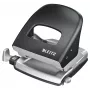 Leitz Hole Punch Style NeXXt, 2-hole 30 sheets Metal, 30 sheets, Black, 8 cm, A4, 380 g, 107 x 100 x 137 mm